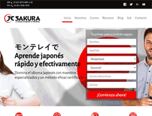 Tablet Screenshot of jcsakura.mx